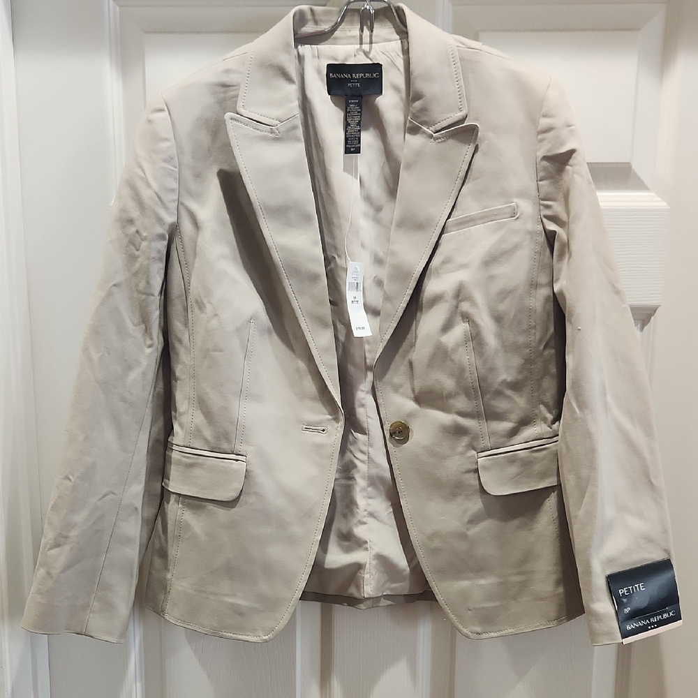 Banana Republic Women's Beige Blazer
